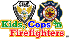 Kids Cops Firefighters logo